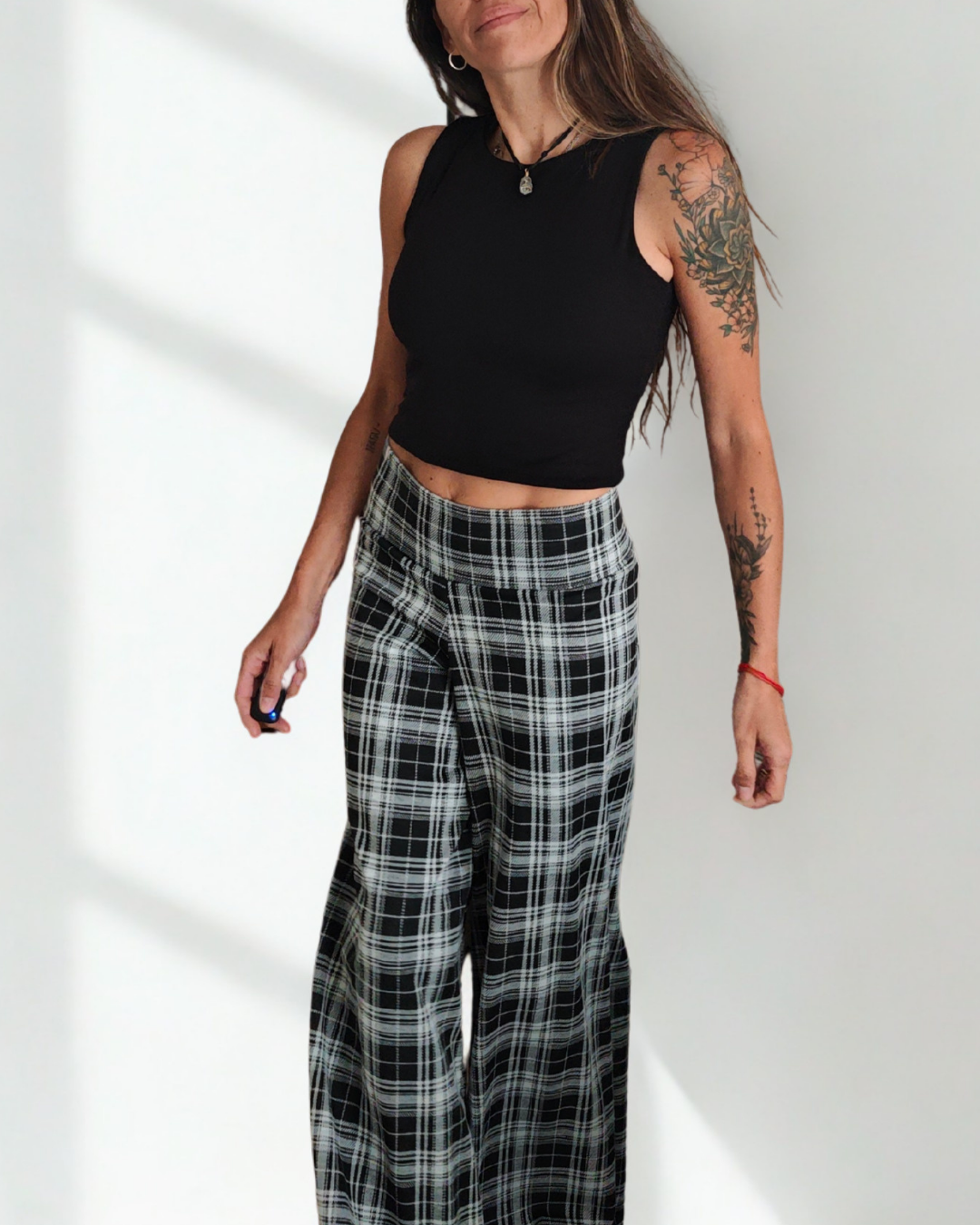 Polera sin mangas negro (Modal)