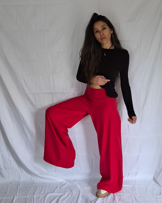 Palazo clásico Rojo (Modal grueso)