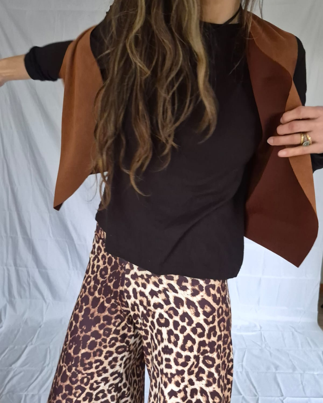 Polera manga larga negro (Modal)